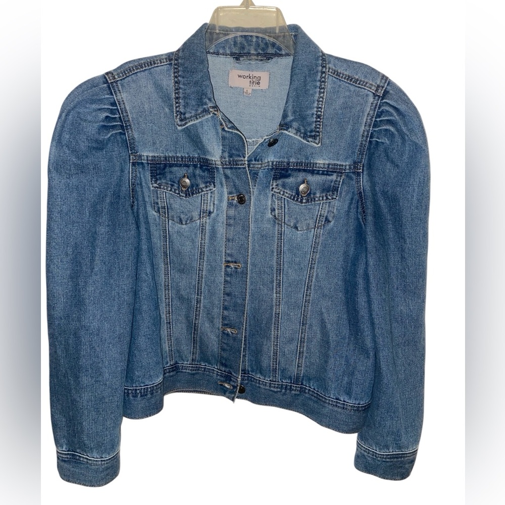 Women's Blue Denim Jean Jacket